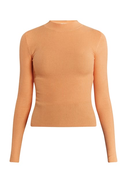 Mymo Gebreide trui Dames oranje