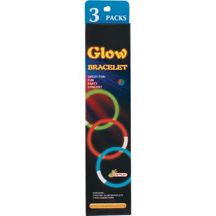 Lichtgevend fosforescerend armband Kim'Play (x3)