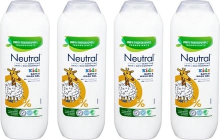 Neutral Kids - Bad & Wasgel - 4 x 250 ml