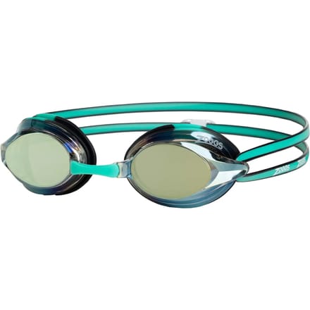 Zwembril - Zoggs - Racer Titanium - Groen Zwart - Black Mirror