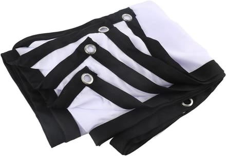 Projectorscherm - Beamerdoek - Thuisbioscoop Creëren - Kreukvrij Polyester - 100 Inch - Wit