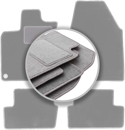 Grijze automatten voor: Nissan Qashqai I J10 crossover (2006-2013)