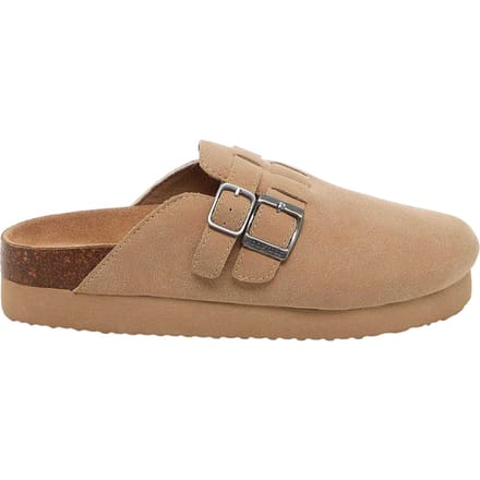 Rocket Dog Abel Plus suède platformklompen voor dames (Taupe)