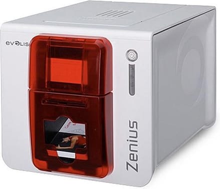Evolis Zenius classic Fire Red