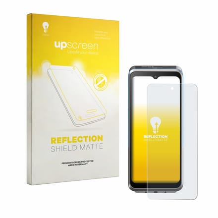 upscreen - Screenprotector voor ingenico Axium DX8 - Folie Beschermfolie anti glare matte