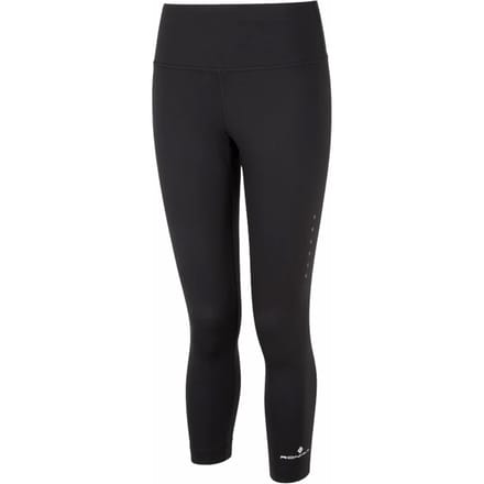 Ronhill Core Crop Hardlooplegging Dames-Zwart,Wit