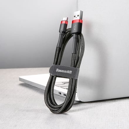 2x Baseus Start USB-C Kabel 0,5M - Snel Laden QC3.0
