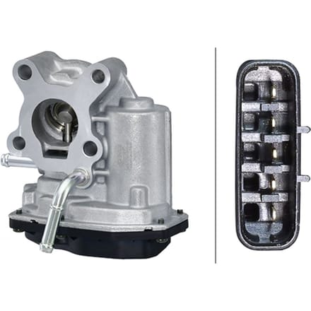 EGR-klep HELLA 6NU 014 864-621