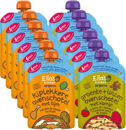 Ella's kitchen 12 Stuks 6+ Maaltijden Pakket