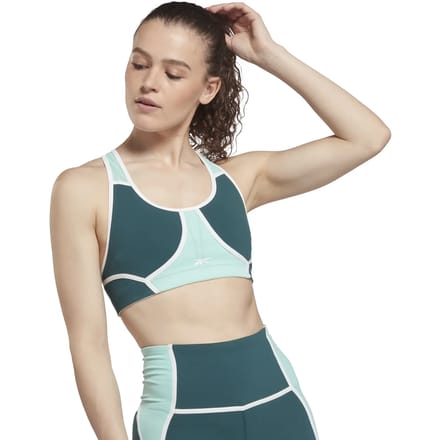 Gewatteerde beha voor vrouwen Reebok Lux Racer Colorblocked