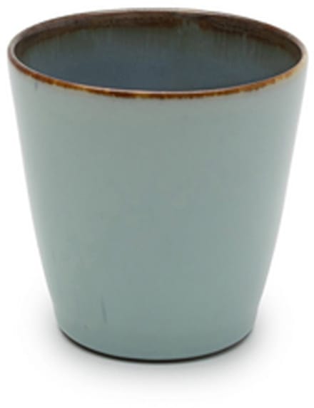 Serax Terres de Rêves Beker conisch S - Ø7 x H7,5 - Light Blue/Smokey Blue - 8 stuks