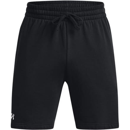 Under Armour Heren Rival Fleece Korte Broek (Zwart/Wit)