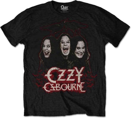 Ozzy Osbourne - Crows & Bars Heren Tshirt - 2XL - Zwart