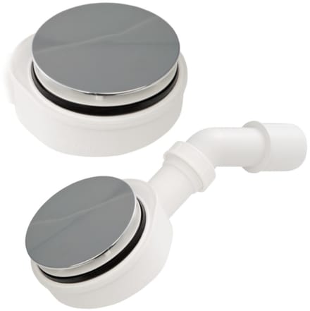 Tadych - Doucheputje - 90 mm - Laag Profiel - Chroom
