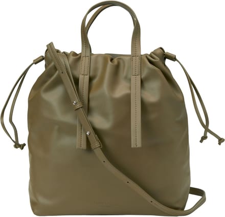 Marc O'Polo Schoudertas Shopper Forest Floor Olijfgroen