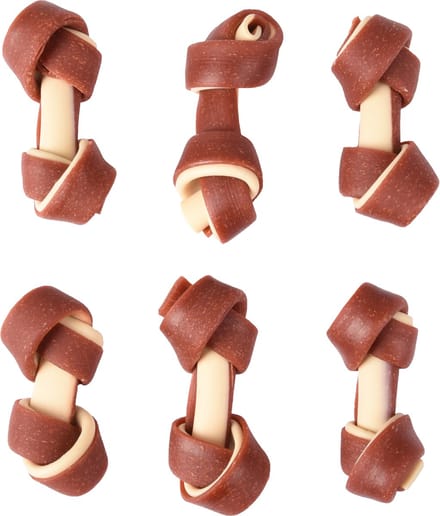 Flamingo - Hondensnack Duetto Kip en Kaas Small - 90 gr - 6 stuks x 6 cm