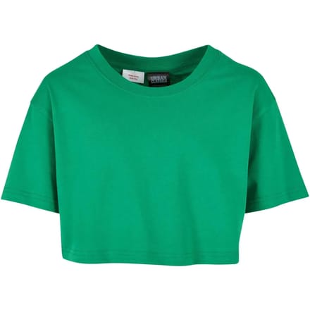 Urban Classics - Short Kimono Kinder Crop top - Kids 110/116 - Groen