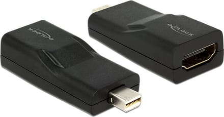 DeLOCK premium Mini DisplayPort naar HDMI adapter - DP 1.2 / HDMI 1.4 (4K 30Hz) / metaal