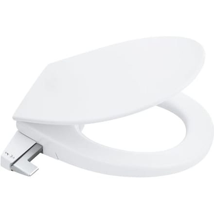 GROHE Bau handmatige bidetzitting - Met deksel - Softclose - Geen elektriciteit nodig - 2 sproeiarmen
