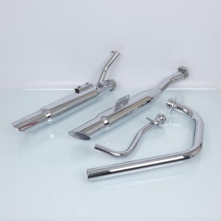 Uitlaat Marving voor Motor Yamaha 250 XV Virago 1989 tot 1994 Nieuw