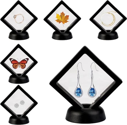 Solidchoice - Set van 6 3D Zwemframes voor Sieraden en Munten