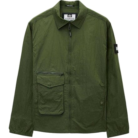 Weekend Offender Nylon overshirt voor heren (Groen)