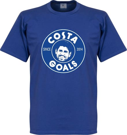Diego Costa Goals T-Shirt - Blauw - S