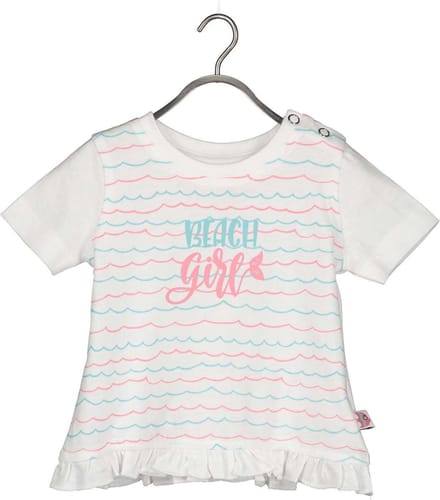 Blue Seven - T shirt meisjes - Wit - Maat 68