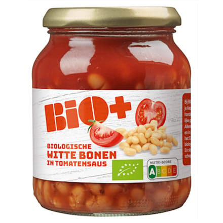 Witte bonen in tomatensaus