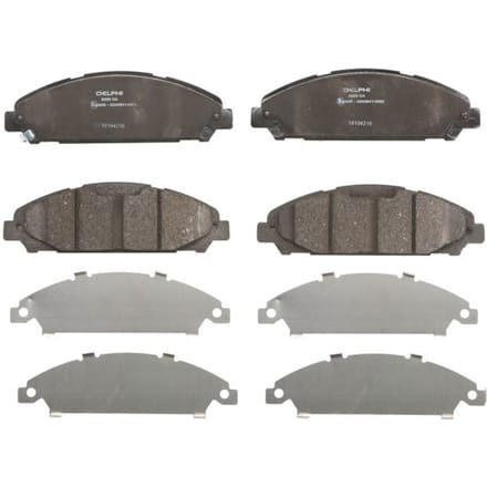 Remblokset DELPHI LP3255, voor