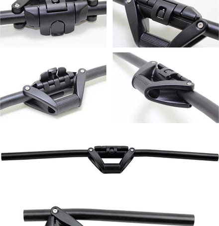 Opvouwbaar stuur | Aluminium profiel | 25,4 - 31,8 mm