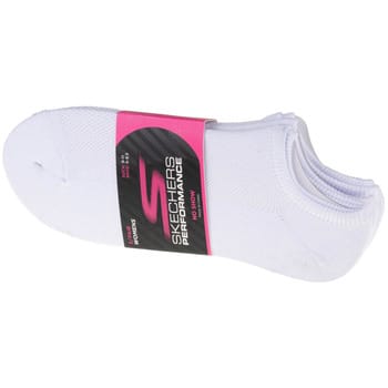Skechers 3pk Womens Super Stretch Socks, Vrouwen, Wit, Sokken, maat: 39-42