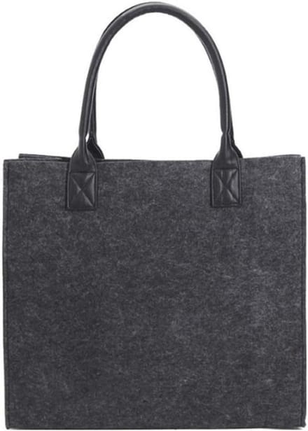 Allecto Plus - Felt Shopping Tas Vrouwen Schouder Opslag - Shopper Tote Tassen