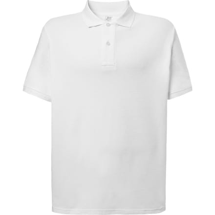 JHK Heren Pique Regular Poloshirt (Wit)