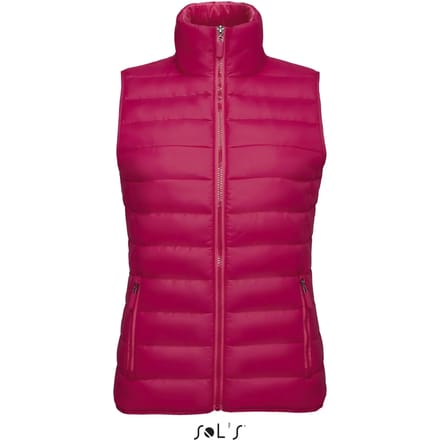 SOL'S Women´s Lightweight Bodywarmer Wave L01437 - Dark Pink - M