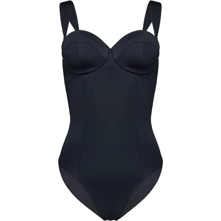 Esotiq Gia - Eendelig badpak - Bandeau - Afneembare bandjes - Zwart