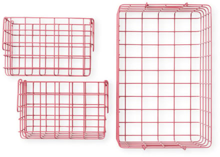 Mustard - Baskets - Manden - Set van 3 - Berry
