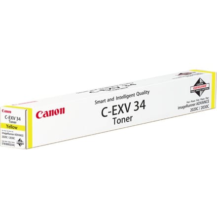 Canon C-EXV 34 toner cartridge geel (origineel)