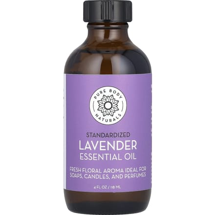 Pure Body Naturals, Essential Oil, Lavender, 4 fl oz (118 ml)