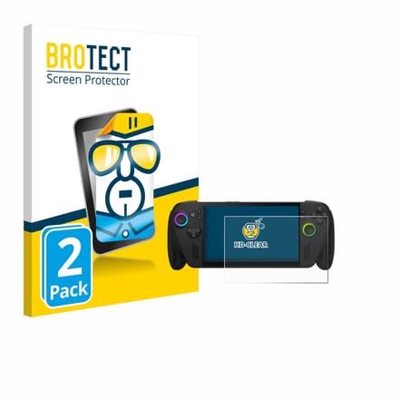 BROTECT - Screenprotector voor ASUS ROG Ally X 2025 - Folie Beschermfolie transparant 2 Stuks