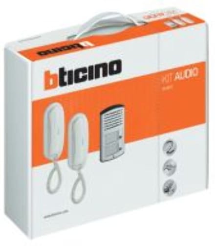 Bticino - Kit audio linea 2000 sprint L2 2 drukknoppen - 366821