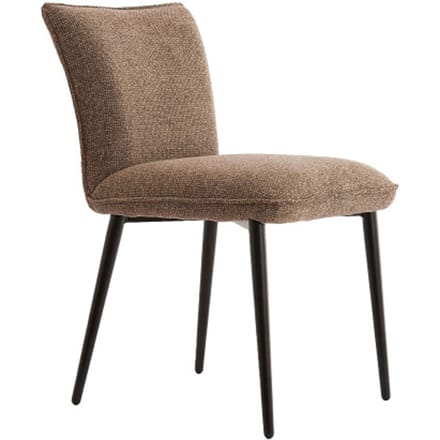 Light & Living - Eetkamerstoel VADENI - 58x48x85cm - Bruin - Set van 2