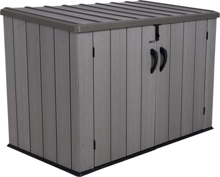 Lifetime Greg - Kunststof Containerombouw - 3kliko Ombouw voor 3 containers - Bruin