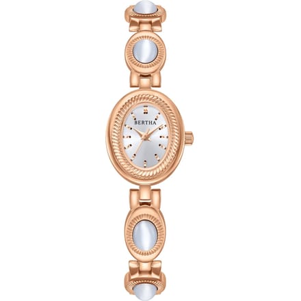 Rosalie horloge met jade armband