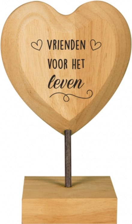 Hart - Vrienden - Lint: Speciaal voor jou - Cadeauverpakking