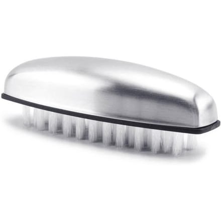 Brosse à main Acier inoxydable Brosse à main pour le nettoyage Petite brosse à ongles white