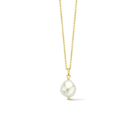 collier synth. parel 40 cm