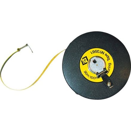 C.K T3561 100 Rolmaat Koffer 30 m Kunststof