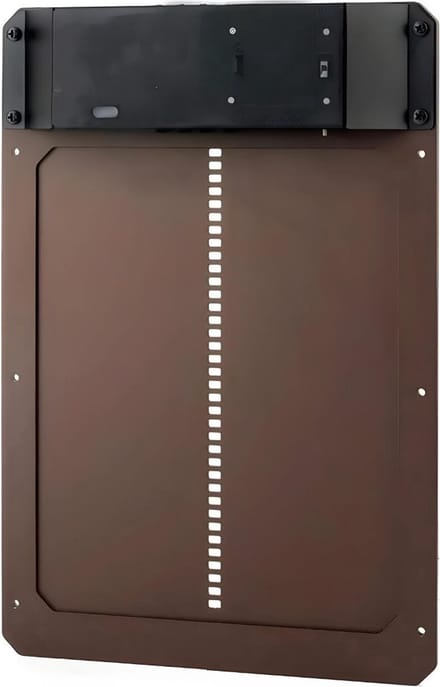 Thuys – Kippenluik Automatisch – Waterdicht – Chickenguard Met Sensor – Gemaakt Van Gerecycled – 35 x 5 x 35 cm – Bruin