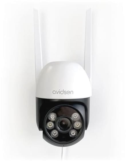 Beveiligingscamera Full HD 2K - Gemotoriseerd 360° - WiFi - Nachtzicht - Bewegingsdetectie